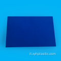 Foglio in PVC blu lato singolo per colla